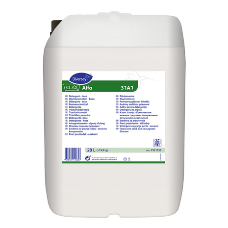 Pralni detergent Clax Alfa 31A1, tekoče sredstvo, 20 L