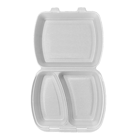 POSODICE za hrano MENUBOX HP4, XPS, z dvema prekatoma, 200 kos/pak