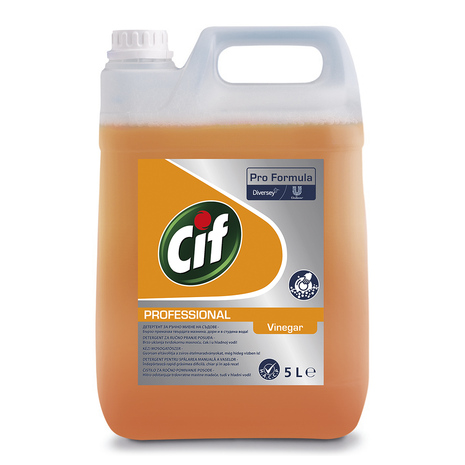 Čistilo za ročno pomivanje Cif Professional HDW Vinegar, 5 L, Pro Formula