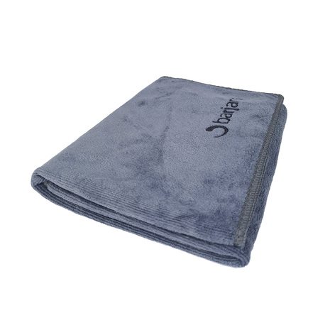 KRPA mikro, tkana, 45x40 cm, črna, 400 g/m2, BARJANS