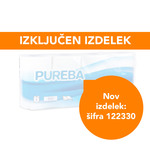 Toaletni papir ROLICE, 3-slojne, PUREBA SUPER SOFT, 8 rol/pak