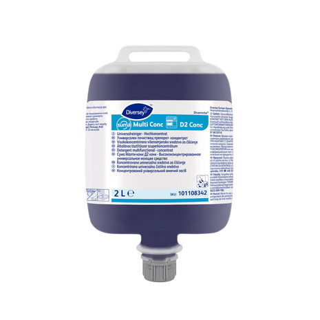 Čistilo za maščobe Suma Multi conc D2 conc, za kuhinje, za Divermite plus, 2L