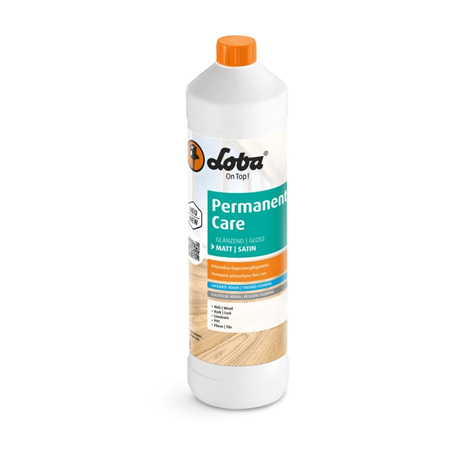 Premaz za tla Lobadur PermanentCare Matt Satin, mat premaz za lesena tla, 1 L