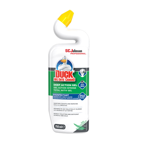 Čistilo za wc školjke DUCK WC-Ente® Total Aktiv Gel Pine, 750 ml