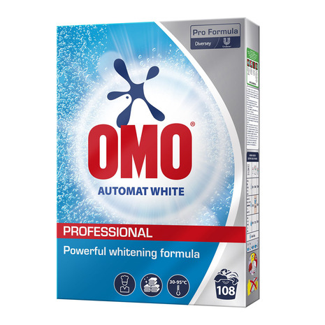 Pralni prašek OMO PROFESSIONAL AUTOMAT WHITE, 5,4 kg, Pro Formula