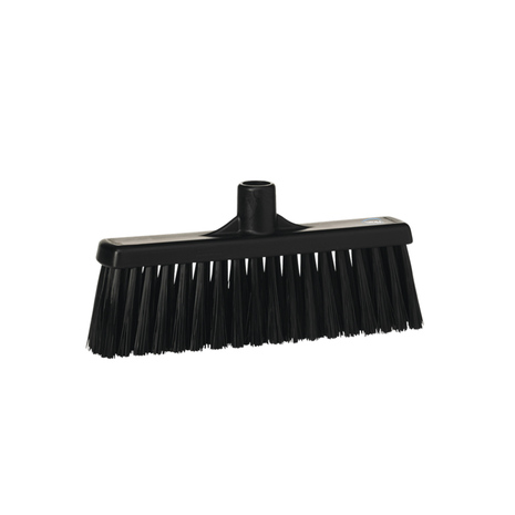 METLA za tla, 31 cm, črna, srednje trda, brez ročaja, PP/PS, HACCP, Vikan
