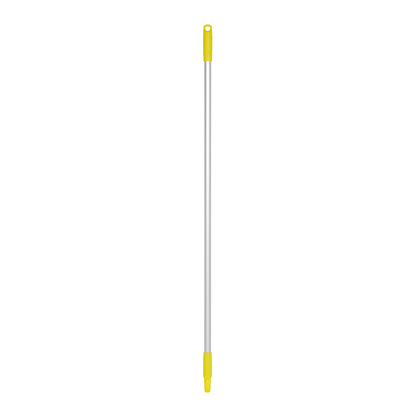 ROČAJ ALU, 126 cm, rumen, za metle in krtače Vikan, HACCP, Vikan