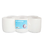 Toaletni papir JUMBO MINI, 2-slojni, PUREBA, 12 rol/pak