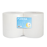 Toaletni papir JUMBO MAX, 2-slojni, PUREBA, 6 rol/pak