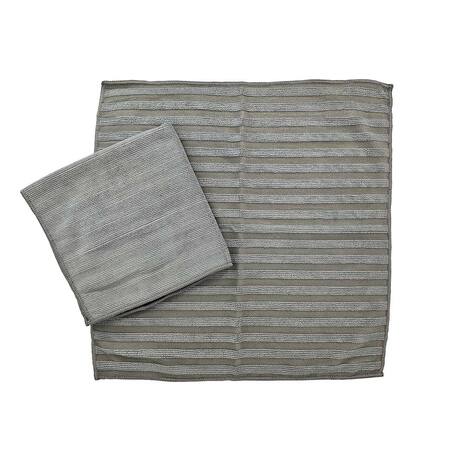 KRPA mikro, tkana, 40 x 40 cm, siva, PUREBA Scrub, 3 kos/pak