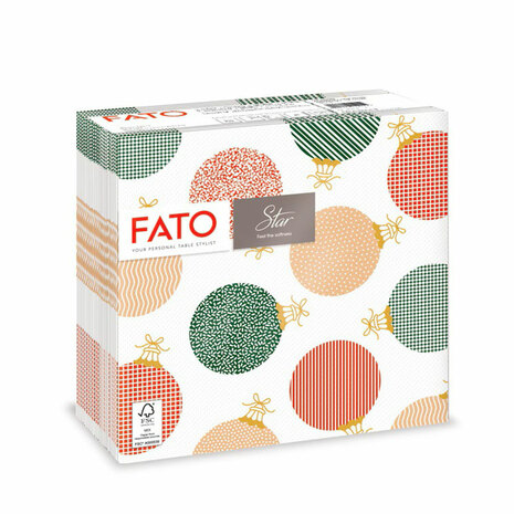 SERVIETE 38 x 38 cm, novoletne, Bubble Gold, 2-slojne, 40 kos/pak