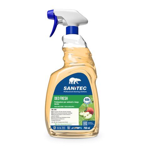 Osvežilec zraka DEO FRESH Pesca & Mela verde, vonj breskve in zelenega jabolka, 750 ml