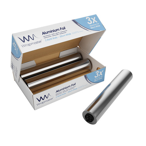 FOLIJA ALU 30 cm/150 m kuhinjska, za Wrapmaster 3000, 3 kos/pak