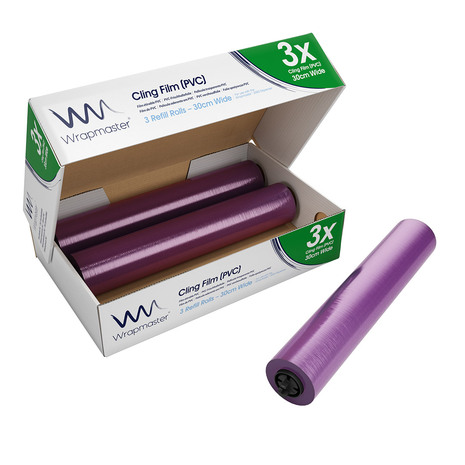 FOLIJA PVC 30 cm/300 m kuhinjska, za Wrapmaster 3000, 3 kos/pak