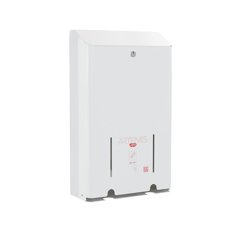 Podajalnik vložkov Artemis, kovinski, bel