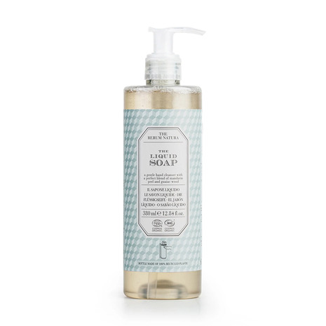 Tekoče milo Rerum Natura Liquid, 380 ml, s potisno črpalko, GFL