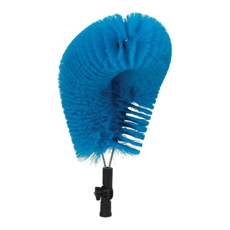 Omelo za pajčevine, zvito, 530 mm, modro, Vikan