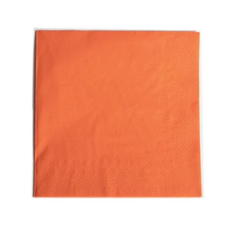 Servetki Pureba oranžne barve.