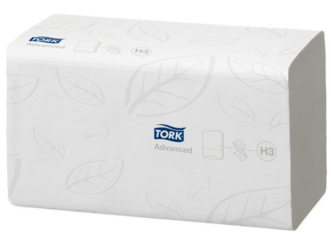 Papirnate brisače TORK 290163 so pakirane v paketu po 250 kosov zloženk.
