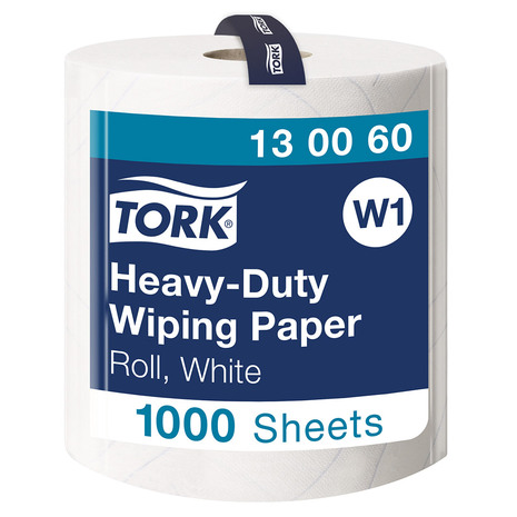Industrijska brisača iz papirja 130060 je v pakiranju kot 1 rola s 1000 lističi. 