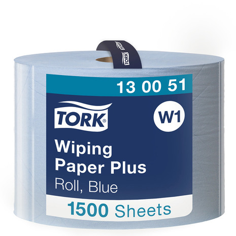 Industrijske brisače iz papirja 130051 so pakirane po 1 rola, ki ima 1000 lističev. 